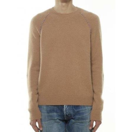Alanui, Sweater Bruin, Heren, Maat:M