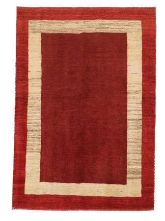 Gabbeh Persia Fine Rug 102X149 Dark Red/Orange Wool, Persia