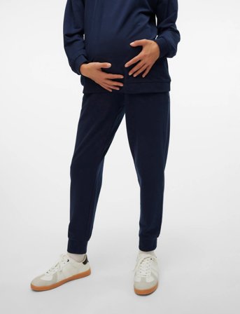 Mamalicious Mlmille Sweat Pants Noos - Navy - XS