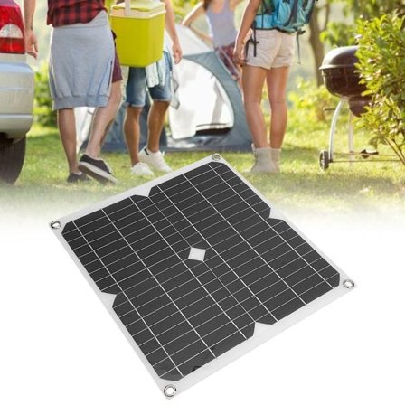 25W 5V semi-fleksibelt solcellepanel ladebrett for mobile enheter KLB