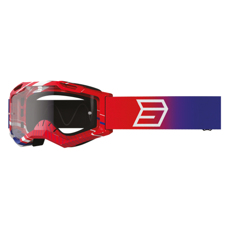 Shot Rocket 2.0 Youth MX Goggles Drop Patriot