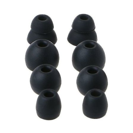 Silikonersättning öronsnäckor öronproppar för Powerbeats Pro hörlurar hörlurar svart