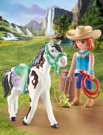 PLAYMOBIL Playmobil Horses Of Waterfall Feeding Time With Ellie And Sawdust - 71358 - Multi/patterned - ONE SIZE
