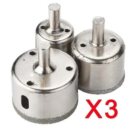 3 stk 28/38/45 mm diamant hullsag Marmor borbit flis Keramisk glass porselen