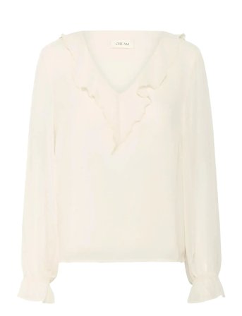 Cream | Crflake Blouse | 38