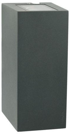 Norlys Lillehammer 1580 Seinävalaisin LED, 7,2W, 3000 K, IP65 Grafiitinharmaa, Valaistus