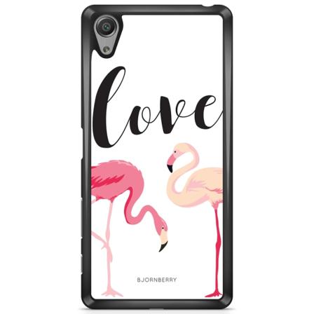 Bjornberry Skal Sony Xperia L1 - Love Flamingo