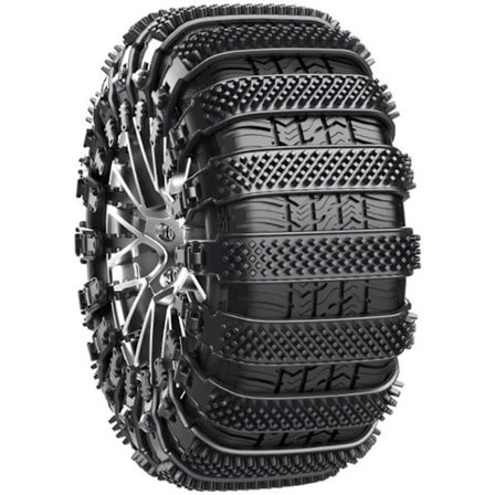 Pakke med 10 Global TPU Snekæder til Biler og Lastbiler, Anti-Skrid Beskyttelse, Slidte Dæk til Vinterkørsel, Genanvendelige Vinterdækkæder