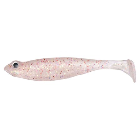 Megabass Hazedong Shad SW 4,2'', 10,7cm (5-pack) - Clear Holo
