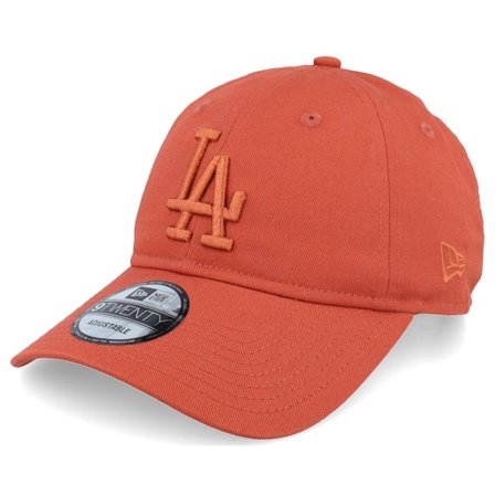 New Era - MLB Rouge unconstructed Casquette - Los Angeles Dodgers League Essential 9TWENTY Terracotta Dad Cap @ Hatstore
