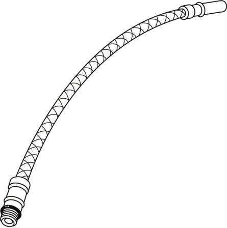 Gustavsberg GB41637161 02 Tilkoblingsrør til ettgrepskraner, Baderom