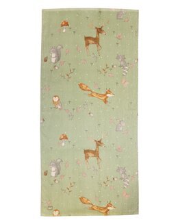 Frottéhandduk Stampe 65x130cm Grön - Redlunds