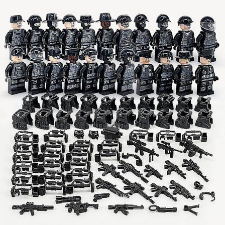 Militærserie Samlede Skurke 22 Minifigurer