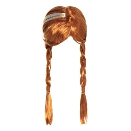 Frossen Prinsesse Anna kostume, voksenstørrelse; Frossen Dronning Elsa kostume, størrelse 4XL.