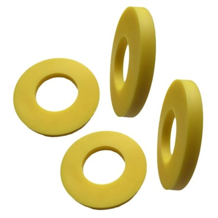 2st/4st Bussningsdämpare Pad Universal Strut Tower Mount Fjädring Styrning Stötdämpande Lagerbricka