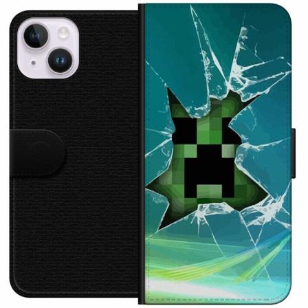 Apple Iphone 14 Plus Plånboksfodral Minecraft