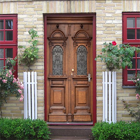 (38,5*200cm*2st) 3D-effekt affisch dörrklistermärke 17