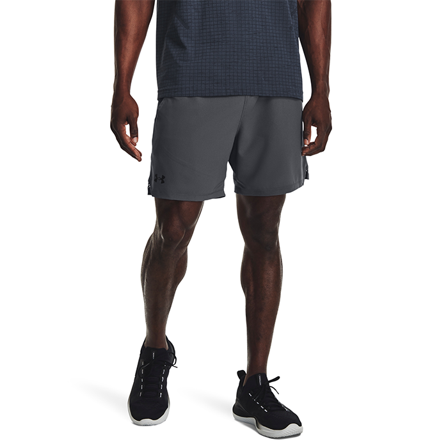 Under Armour UA Vanish Woven 6in Shorts, Pitch Gray