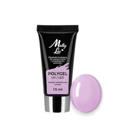 Polygel - Pulver gel - Vild orkidé 15ml - Akryl gel