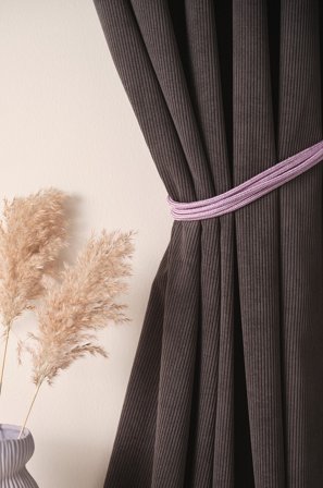 Jotex - Gardinbånd 2-pk Lys lilla - SONORA - Kjøp Gardinholdere hos Jotex