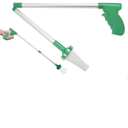 Edderkoppfanger Langt Håndtak 74cm Sammenleggbart Design Insektfanger Edderkoppfanger Ekstra Langt Håndtak Fjerner Edderkopper, Insekter, Langbein, 