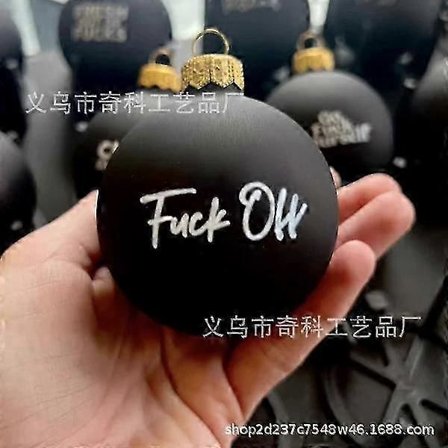 Bannefull Julekule-Pakke, 2029 Morsom Juletrepynt Julekule-Ornament