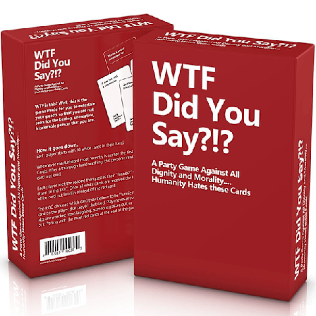WTF Did You Say -juhlapeli, jossa ei ole arvokkuutta eikä moraalia