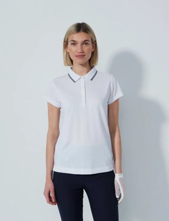 Daily Sports Candy Cap S Polo Shirt - White - XL