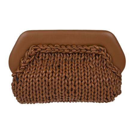 THEMOIRè Tas , Bruin , Dames , Maat: ONE Size Clutches