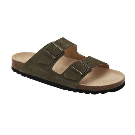 Scholl Iconic St Julien Suede tvåremssandaler (herr)