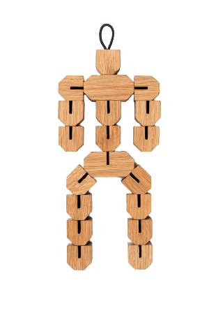 Spring Copenhagen Grytunderlägg Clumsy Hans 19,9 cm Ek Inredningsdetaljer Beige