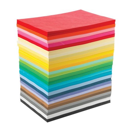 Tonpapper jumbopack A4 110g 2160/fp - Lyreco - Skola och förskola - Hobbypapper - Färgat