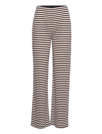 Luelle Flare Pants Suoralahkeiset Housut Monivärinen/Kuvioitu Noella