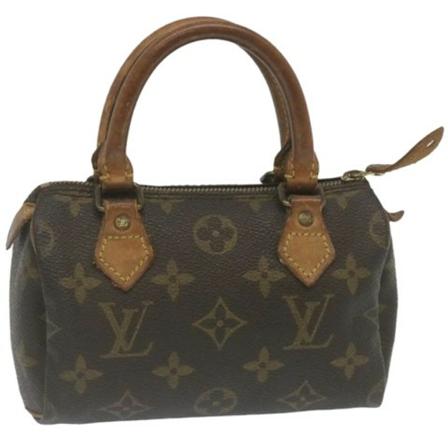 Louis Vuitton Vintage, Pre-owned Canvas Speedy Bruin, Dames, Maat:ONE Size