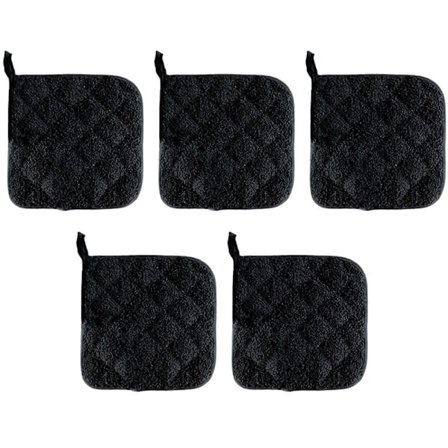 5 st Isolering Pads, Grytlappar, Underlägg - Svart