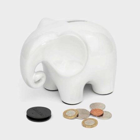 Luckies Ellie the Elebank - Ceramic Money Bank