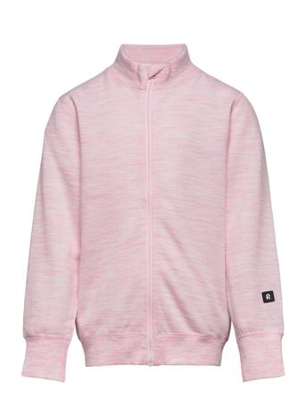 Kids' Wool Sweat Jacket Mahin Sweatshirt Trøje Lyserød Reima