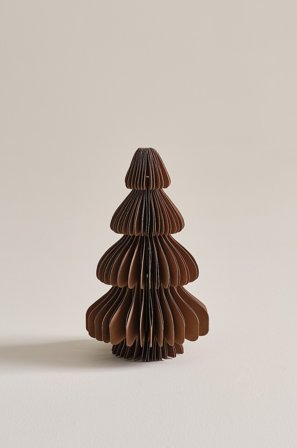 Jotex - Dekorasjonsjuletre Med Lyskjede Brun - PICEA - Kjøp Juledekor hos Jotex