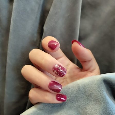 French Fake Nails Christmas False Nail F88 F88