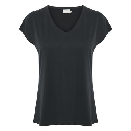 Kaffe Alise T-shirt Sort, Dame T-shirts