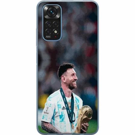 Xiaomi Redmi Note 11s Genomskinligt Skal Messi