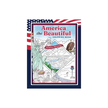 America the Beautiful Coloring Book (häftad, eng)