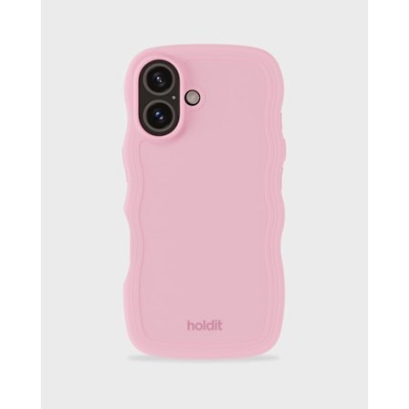 holdit iPhone 16 Skal Wavy Pink