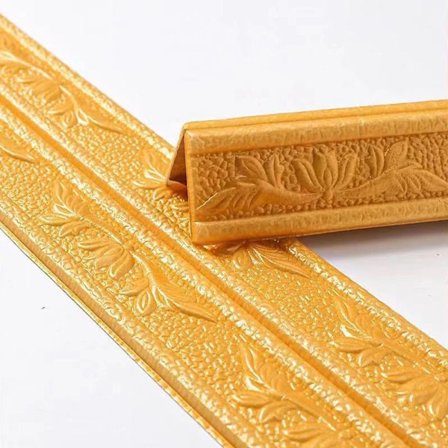 Väggklistermärken Wall Border Sockel GULD GULD