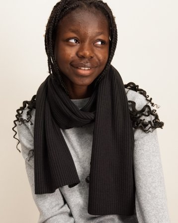 Parajumpers RIB SCARF Svart Accessoarer Jente - Kids Brand Store