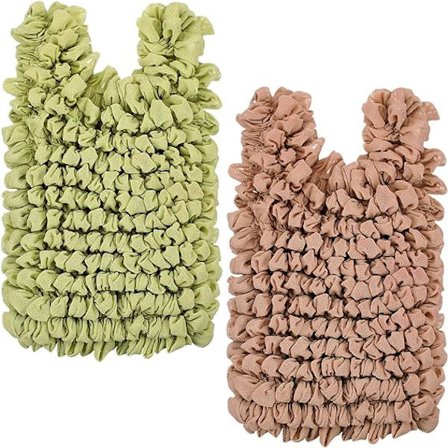 2 magiske elastiske poser Foldbar pose Krympende oppbevaringspose Bærbar r