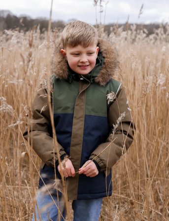 mikk-line Anorak Jacket - Khaki green - 92