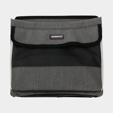 Bolsa para adriças Robship Rope Bag Greyline Medium, acrílico com proteção UV, 36 x 32 x 10 cm, cinza + fixadores