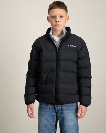 Les Deux Newport Padded Jacket Kids Sort Jakker Dreng - Kids Brand Store