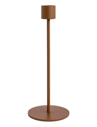 Candlestick 21Cm Home Decoration Candlesticks & Tealight Holders Candlesticks Brun Cooee Design
